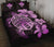 Hawaiian Kanaka Hibiscus Plumeria Mix Polynesian Turtle Quilt Bed Set Pink AH - Polynesian Pride