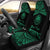 Federated States Of Micronesia Polynesian Custom Personalised Car Seat Covers - Pride Green Version Universal Fit Green - Polynesian Pride