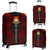 Kiribati Luggage Cover - Polynesian Tattoo Red Red - Polynesian Pride