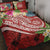 Polynesian Hawaii Quilt Bed Set - Summer Plumeria (Red) Red - Polynesian Pride