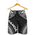 Samoa Men's Shorts - Polynesian Chief Black Version - Polynesian Pride