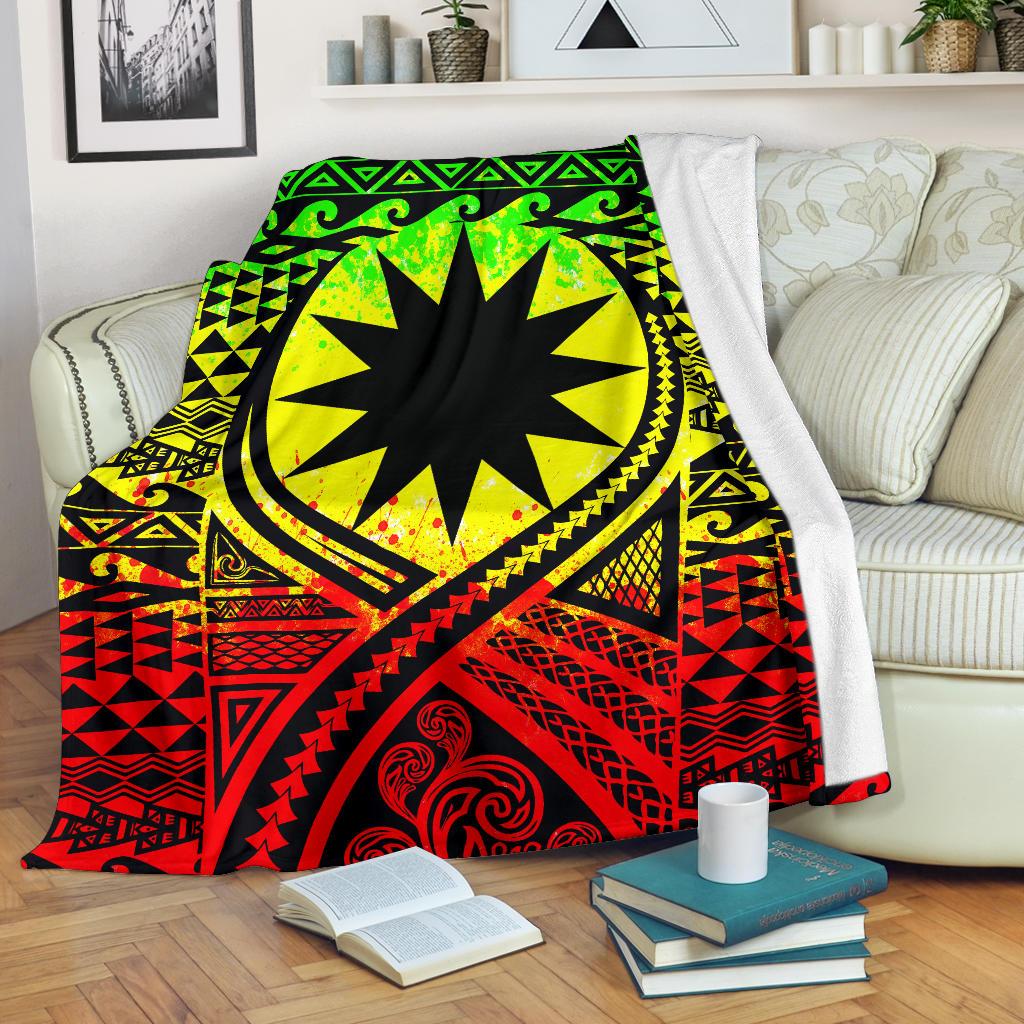 Nauru Premium Blanket - Lift Up Style White - Polynesian Pride