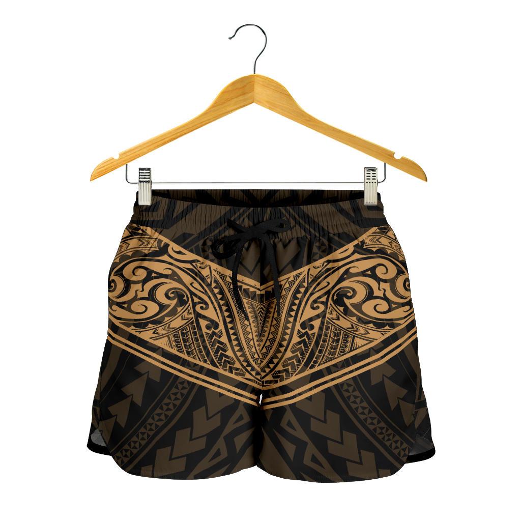 Specialty Polynesian Women's Shorts Gold - Polynesian Pride