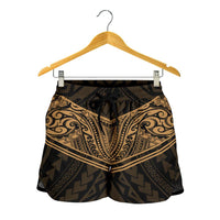 Specialty Polynesian Women's Shorts Gold - Polynesian Pride
