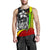 Kosrae Micronesia Men's Tank Top Reggae - Turtle With Hook - Polynesian Pride