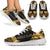 Norfolk Island Sport Sneakers - Polynesian Tattoo Gold White - Polynesian Pride