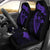 Hawaii Hibiscus Banzai Surfing Car Seat Cover V2 Purple - Polynesian Pride