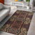 Hawaii Area Rug Polynesian Symmetry AH Rug Brown - Polynesian Pride