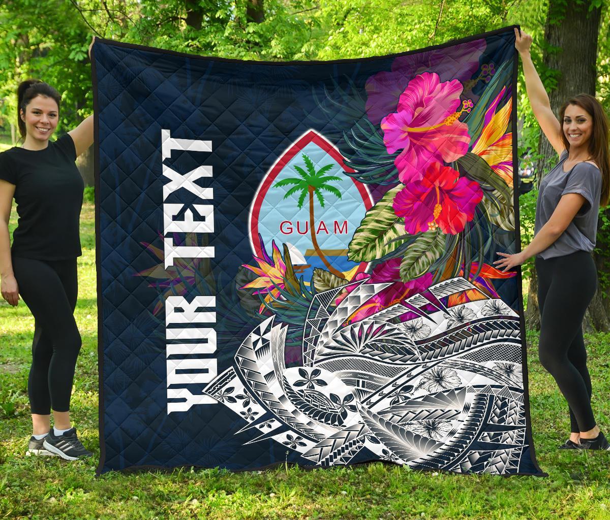 Guam Custom Personalised Premium Quilt - Summer - Polynesian Pride
