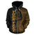 Vanuatu Polynesian Custom Zip up Hoodie Coconut Gold - Polynesian Pride