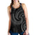 New Zealand Maori Mangopare Women Racerback Tank Polynesian - Black Black - Polynesian Pride