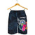 Northern Mariana Islands Polynesian Men's Shorts - Tropical Flower - Polynesian Pride