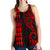 Hawaii Coat of Arm Women's Racerback Tank Red - Polynesian Pride