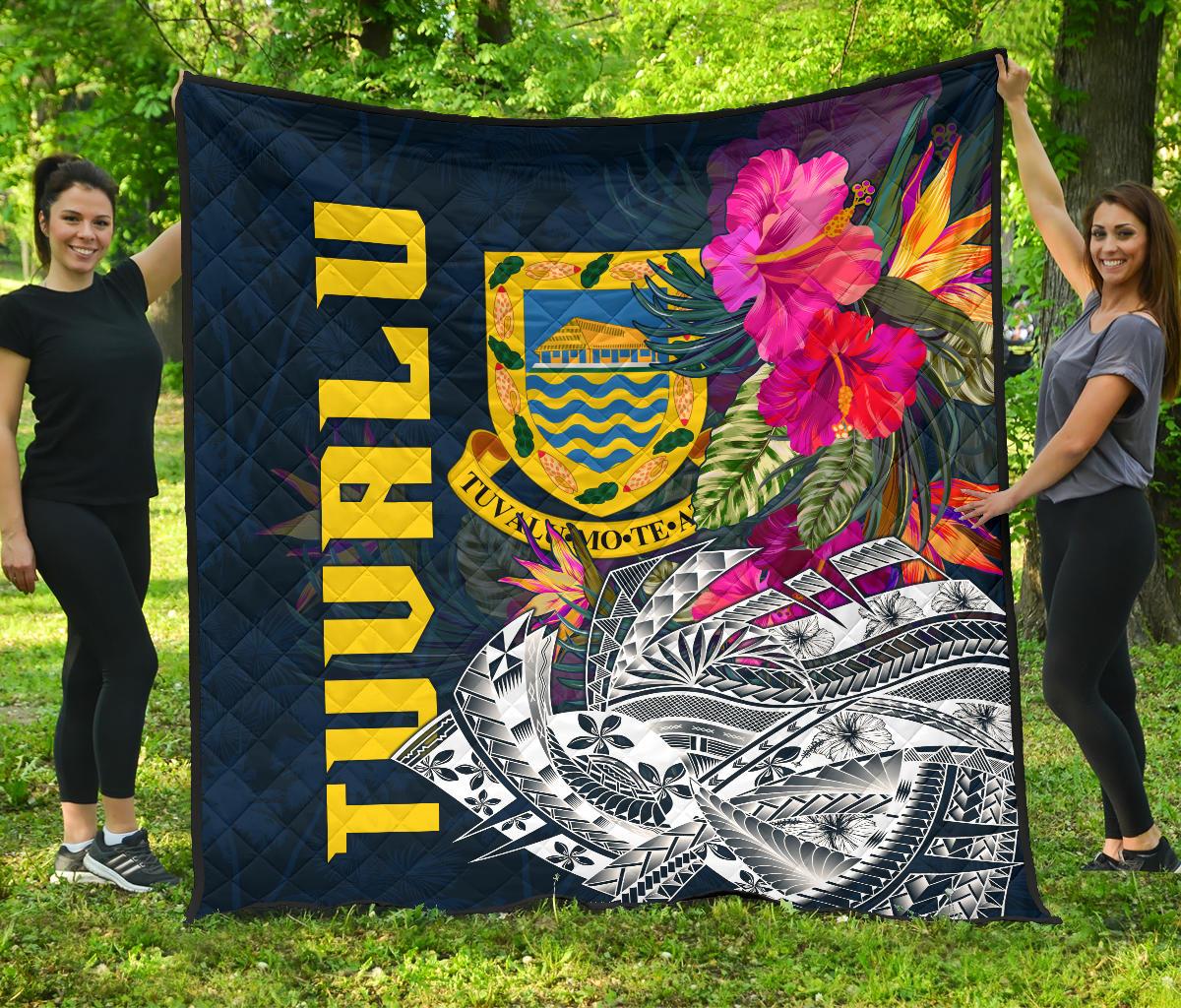 Tuvalu Premium Quilt - Summer Vibes - Polynesian Pride