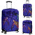 Hawaii Map Kanaka Turtle Luggage Covers - Volcano Style - Galaxy Blue - Polynesian Pride