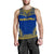 Nauru Men's Tank Top - Polynesian Chief Flag Version Blue - Polynesian Pride