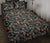 Tropical Strelitzia Black Quilt Bed Set - Polynesian Pride