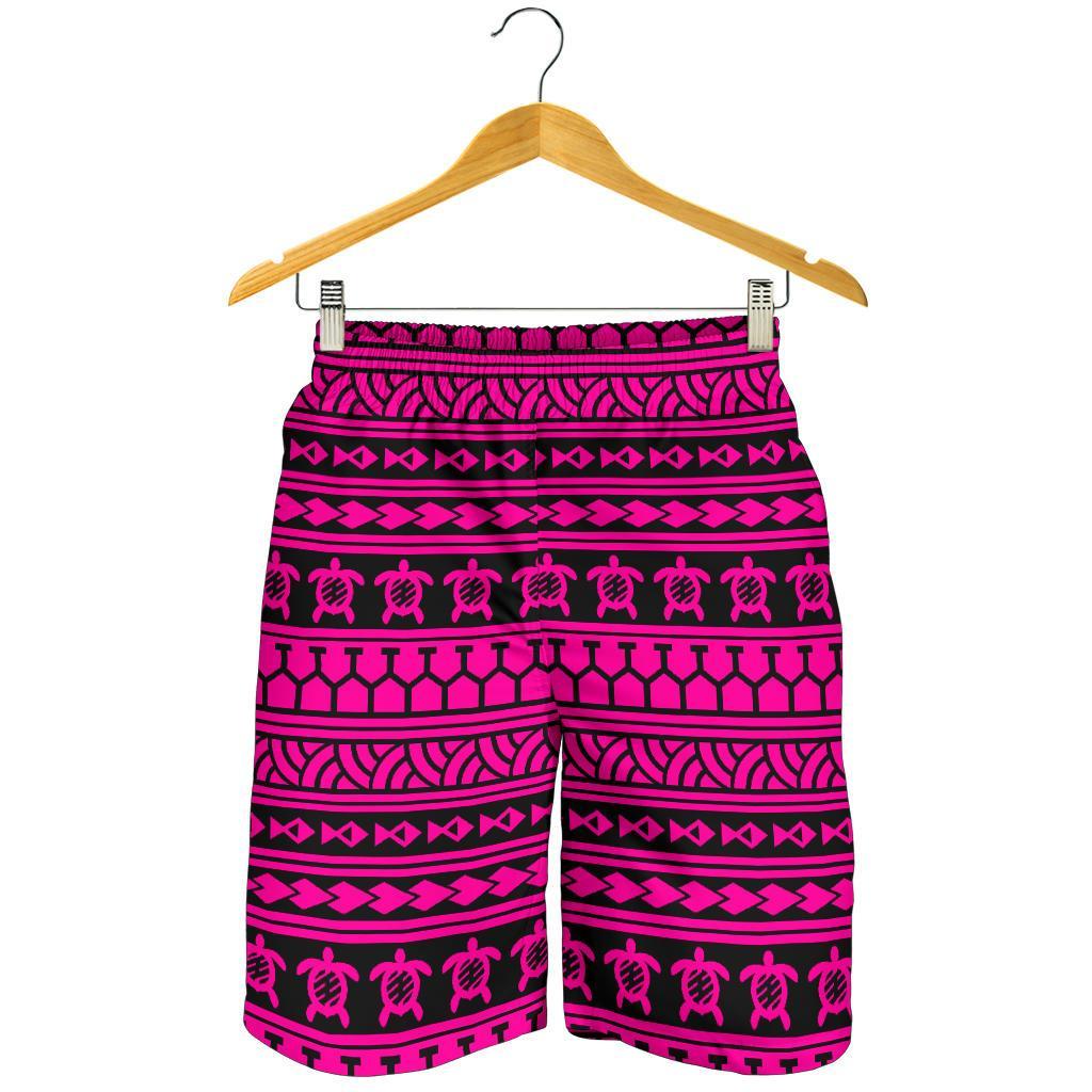 Polynesian Tattoo Tribal Pink Men's Short - Polynesian Pride