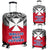 Wallis And Futuna Luggage Covers - Polynesian Design Black - Polynesian Pride