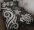 Palau Quilt Bed Set - White Tentacle Turtle White - Polynesian Pride