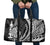 New Caledonia Travel Bag - Coat Of Arms Wings Style Travel Bag - Black - New Caledonia One size Black - Polynesian Pride