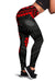 Marshall Islands Polynesian Leggings (Women) - Red Turtle - Polynesian Pride