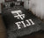 Fiji Quilt Bed Set - Fiji Flag Coat Of Arms Polynesian Black Frog Black - Polynesian Pride