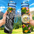 Hawaii Custom Personalised Hydro Tracking Bottle - Seal Spiral Polynesian Patterns Hydro Tracking Bottle - Hawaii 32oz Large Black - Polynesian Pride