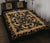 Hawaii Quilt Bed Set Royal - Black And Gold - Polynesian Pride