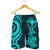 Polynesian Hawaii (Kanaka Maoli) Men Shorts - Turquoise Tentacle Turtle - Polynesian Pride