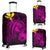 Hawaii Hibiscus Luggage Cover - Harold Turtle - Pink Pink - Polynesian Pride