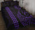 Personalized - Hawaii Quilt Bed Set - Hawaii Polynesian Quilt Bed Set - Purple - Polynesian Pride