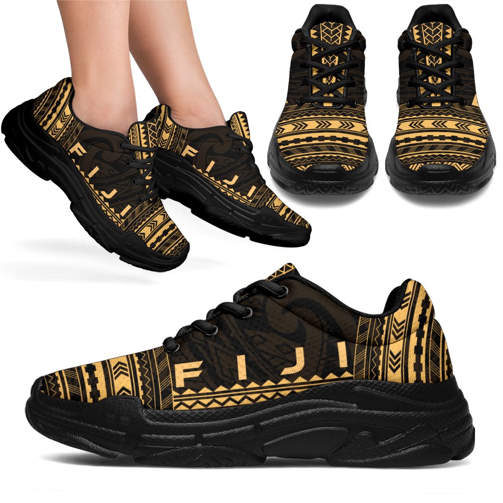 Fiji Chunky Sneakers - Polynesian Chief Gold Version - Polynesian Pride