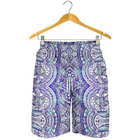 Polynesian Symmetry Gardient Violet Men's Short - Polynesian Pride