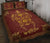 Hawaii Turtle Kalo Leaves Polynesian Quilt Bed Set - Vic Style - AH - Polynesian Pride