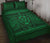 Hawaii Polyensian Turtle Quilt Bed Set Green - Polynesian Pride