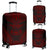 Marquesas Islands Polynesian Chief Luggage Cover - Red Version Red - Polynesian Pride