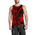 Cook Islands Polynesian Men'S Tank Top 05 Red - Polynesian Pride