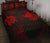 Hawaii Polynesian Turtle Quilt Bed Set Red - Polynesian Pride