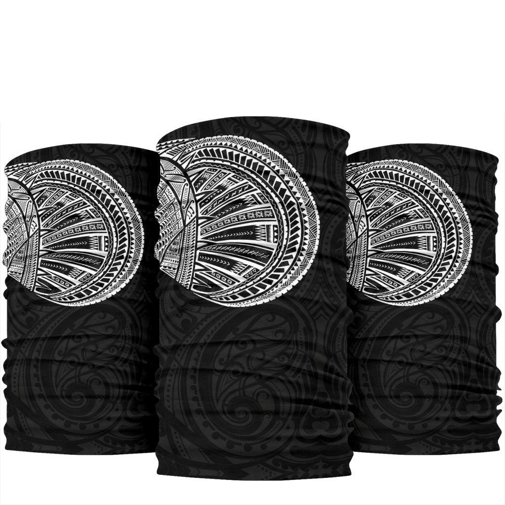 Samoa Tribal Bandana Maori Tattoo Roman Reigns Bandana One Size Black - Polynesian Pride