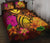 Hawaii Turtle Tribal Map Hibiscus Plumeria Quilt Bed Set - Polynesian Pride