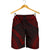 Kosrae Men's Shorts - Polynesian Chief Red Version - Polynesian Pride