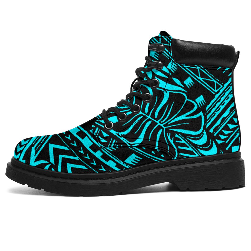 Polynesian 20 Season Boots - Polynesian Pattern Black - Polynesian Pride