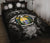 Nauru Polynesian Quilt Bed Set Hibiscus Gray Black - Polynesian Pride