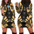 Guam Hoodie Dress - Polynesian Tattoo Gold Gold - Polynesian Pride