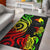 Papua New Guinea Area Rug - Reggae Tentacle Turtle Reggae - Polynesian Pride