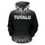 Tuvalu Polynesian Hoodie Fog Black - Polynesian Pride