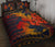 Hawaii Couple Shark Hibiscus Polynesian Quilt Bed Set - Mina Style - AH - Polynesian Pride