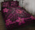 Hawaii Mix Polynesian Turtle Plumeria Quilt Bed Set - AH - Nick Style - Pink - Polynesian Pride