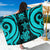 Tuvalu Sarong - Tentacle Turtle Turquoise SARONG ONE SIZE TURQUOISE - Polynesian Pride